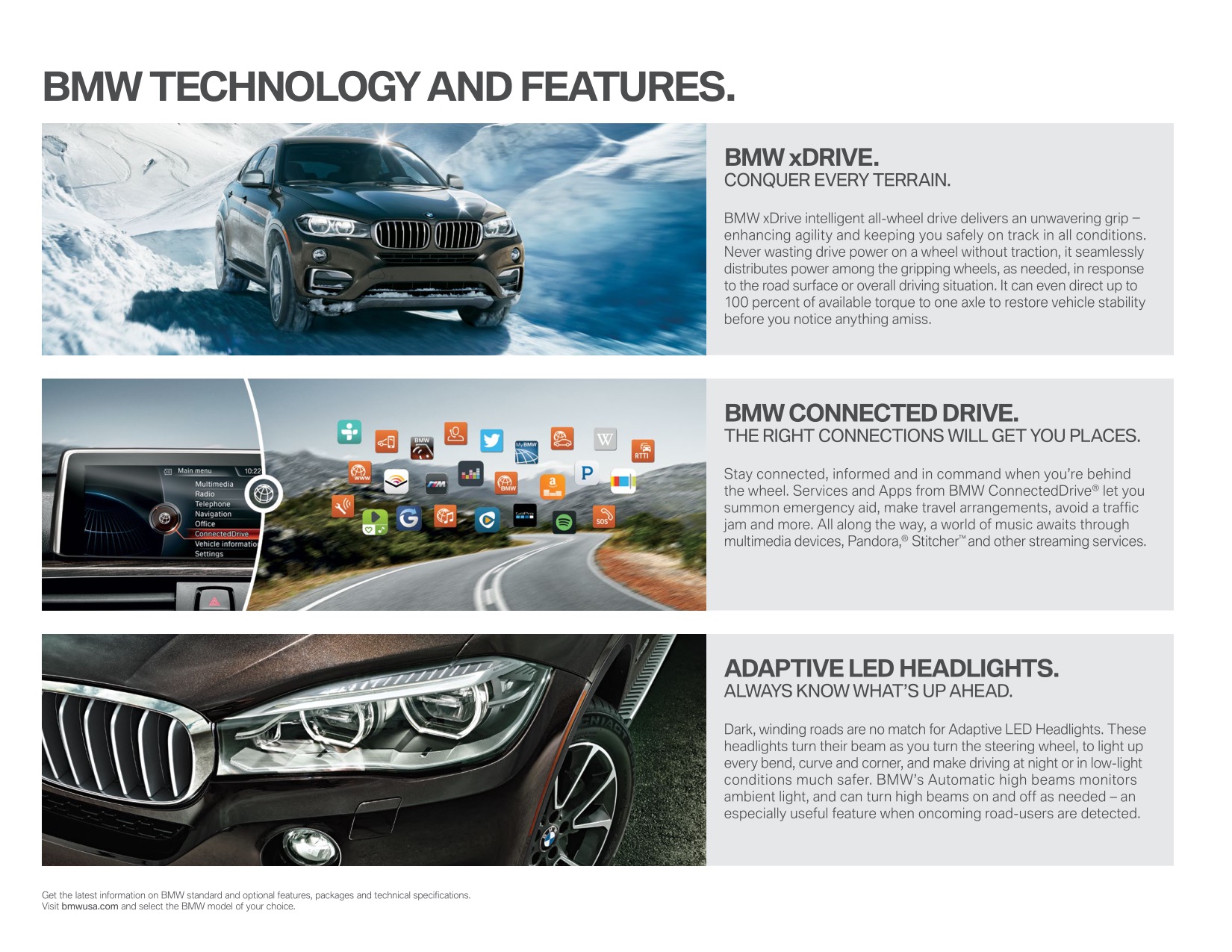 2016 BMW iSeries Brochure Page 21